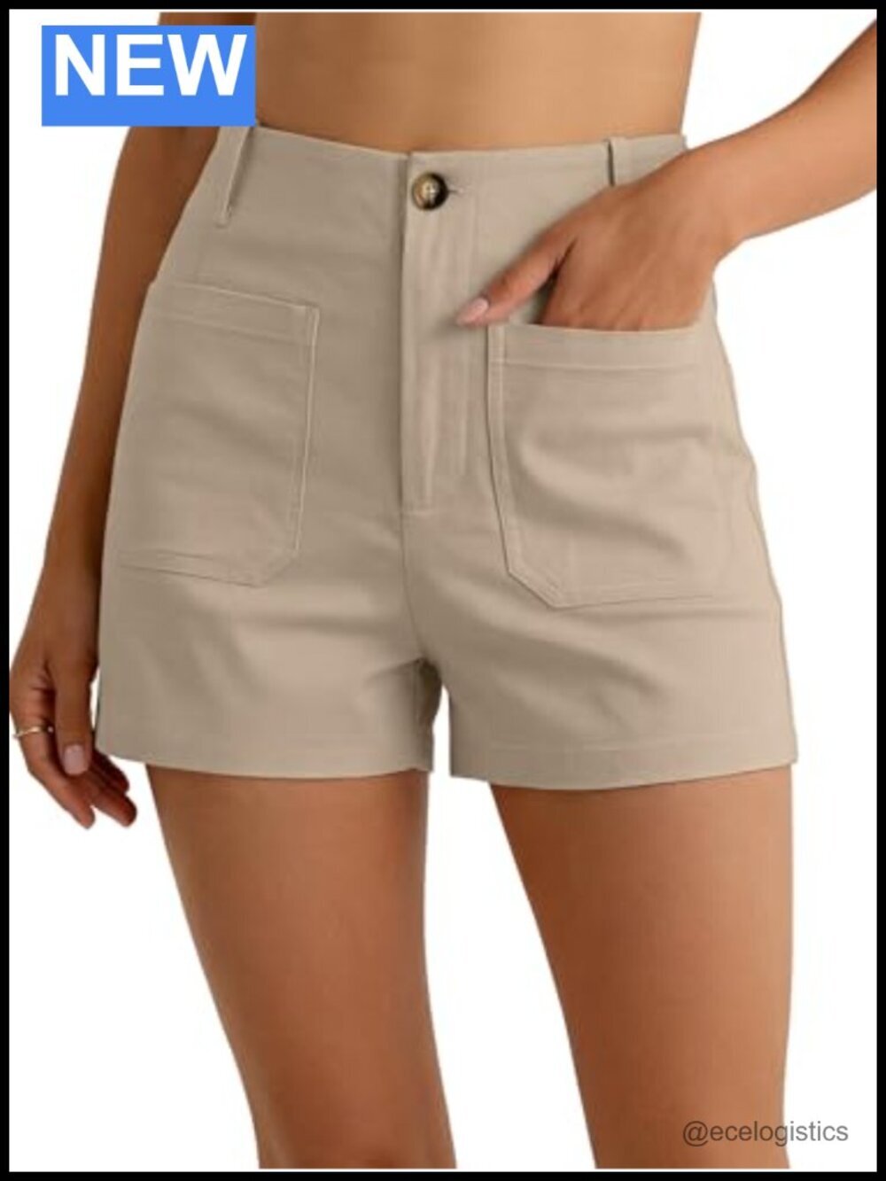 Women's Dressy Shorts with Pockets Stretchy Comfort Business Casual